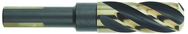 3/4" Dia. - 1-7/8 Flute Length - 4-5/16" OAL - 1/2 3-Flat Shank-HSS-118° Point Angle-Black & Gold-Series 1458 - Reduced Shank Core Drill; - A1 Tooling