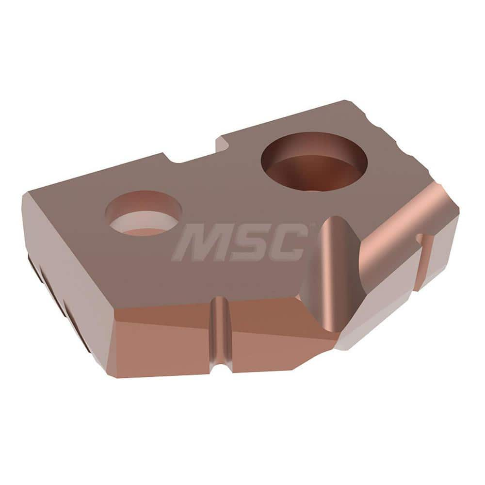 Spade Drill Insert: 0.559″ Dia, Solid Carbide, 132 ° Point AM460 Finish, Series 0