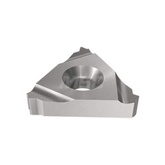 Laydown Threading Inserts; Insert Style: 11IR; Insert Size Code: 11; Insert Material: Solid Carbide; Manufacturer Grade: IC228; Threads Per Inch: 20; Thread Type: Internal; Thread Standard: PG; Insert Hand: Right Hand; Included Angle: 60; Chipbreaker: Z;