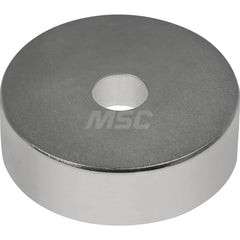 Rare Earth Disc & Cylinder Magnets; Rare Earth Metal Type: Rare Earth; Diameter (Inch): 0.750; Overall Height: 0.125 in; Height (Inch): 0.125 in; Maximum Pull Force: 9.6 lb; Maximum Operating Temperature: 180  ™F; Finish: Nickel Plated; Grade: N42; Height