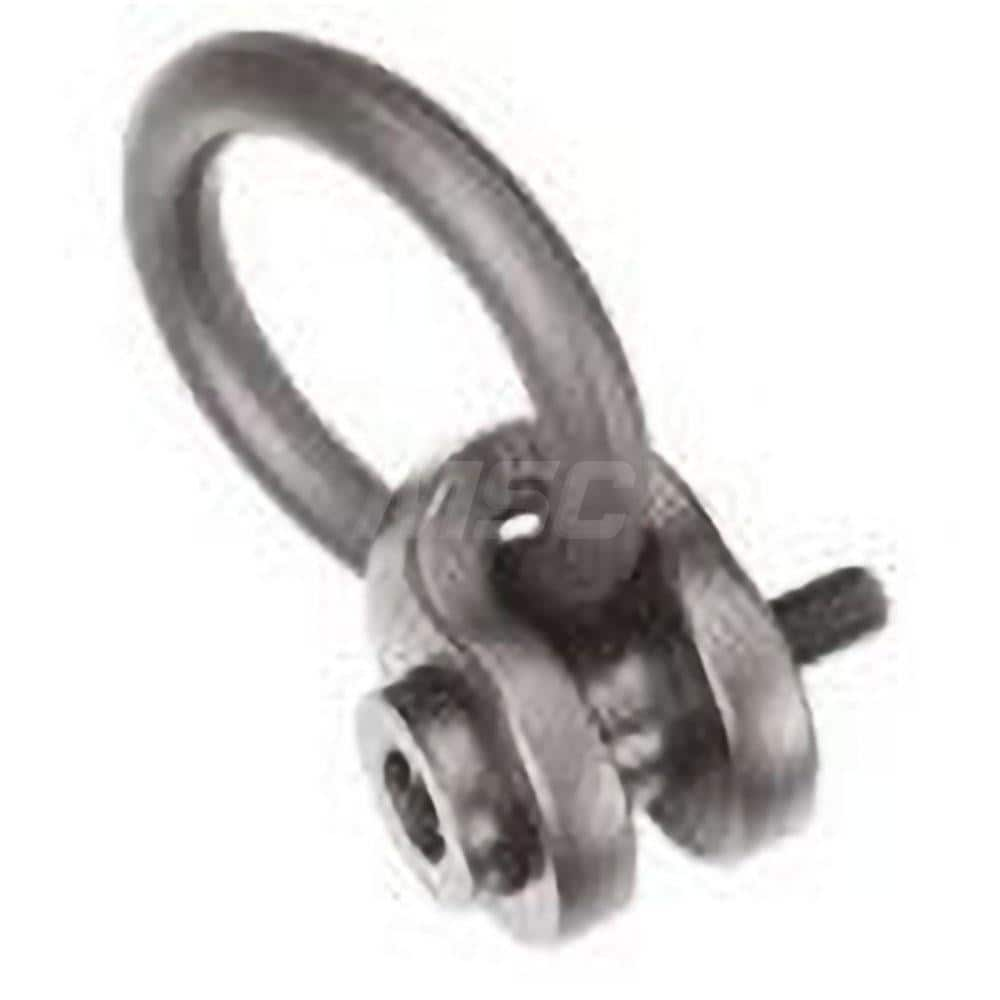 Side Pull Hoist Ring: 17,200 lb Working Load Limit 1-1/2-6 Thread Size, Alloy Steel