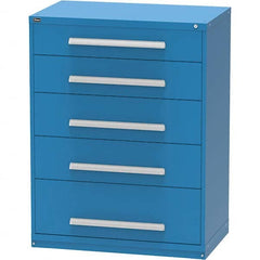 Modular Steel Storage Cabinet: 45″ Wide, 27.7969″ Deep, 59″ High 440 lb Capacity, 5 Drawer