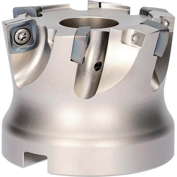 Kyocera - Indexable High-Feed Face Mills Cutting Diameter (Inch): 1.095 Cutting Diameter (mm): 27.29 - A1 Tooling