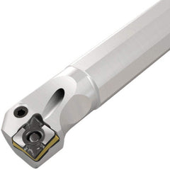 3/4″ Min Bore, Left Hand A-PCLXL Indexable Boring Bar 7″ OAL, 5/8″ Shank Diam, Uses CXMG, A-PCLXL Inserts, Through Coolant