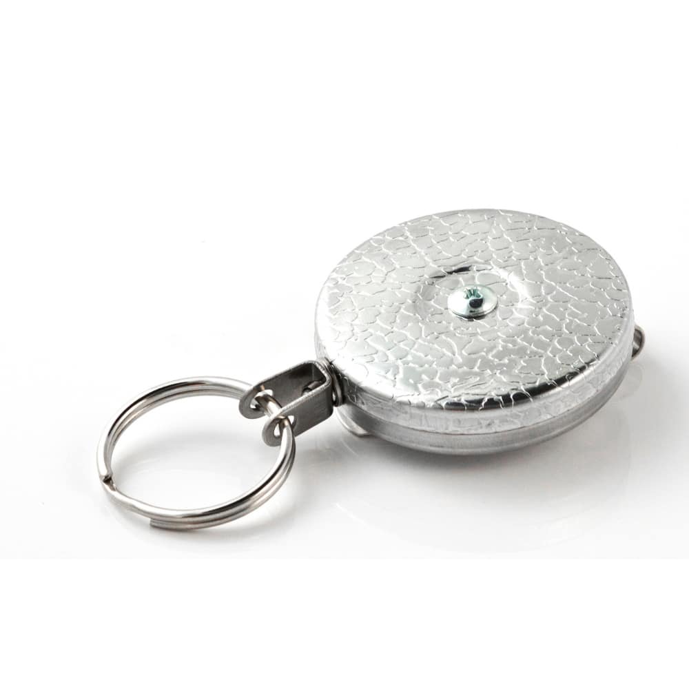 Key-Bak - Key Control; Type: Retractable Key Chain ; Number of Keys: 15 ; Color: Chrome ; Width (Inch): 1 - Exact Industrial Supply