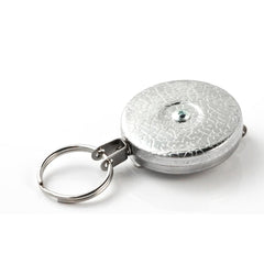 Key-Bak - Key Control; Type: Retractable Key Chain ; Number of Keys: 22 ; Color: Chrome ; Width (Inch): 1 - Exact Industrial Supply