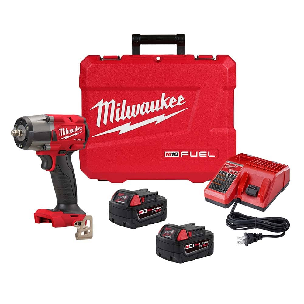 Milwaukee Tool - Cordless Impact Wrenches & Ratchets Voltage: 18.00 Drive Size (Inch): 3/8 - A1 Tooling