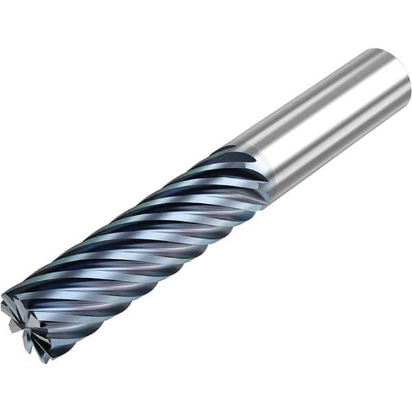 Niagara Cutter - 3/4" Diam 9 Flute Solid Carbide 0.03" Corner Radius End Mill - A1 Tooling