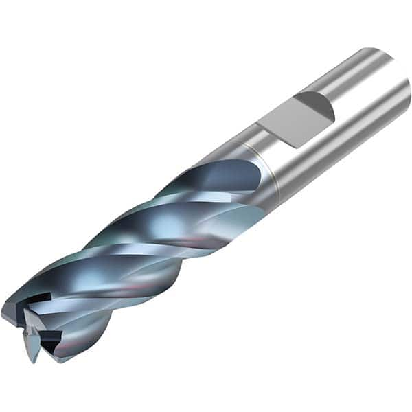 Niagara Cutter - 5/8" Diam 4 Flute Solid Carbide 0.03" Corner Radius End Mill - A1 Tooling