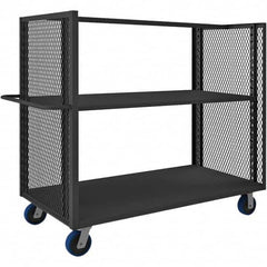 Durham - 2,000 Lb Capacity 2-Shelf 2-Sided Mesh Truck - A1 Tooling