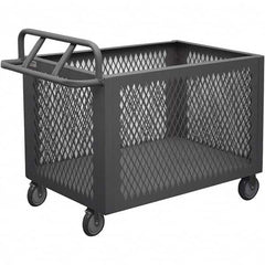 Durham - 1,200 Lb Capacity 1-Shelf 4-Sided Mesh Box Truck - A1 Tooling