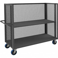 Durham - 3,600 Lb Capacity 1-Shelf 3-Sided Mesh Truck - A1 Tooling