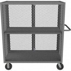 Durham - 2,000 Lb Capacity 1-Shelf Security Mesh Truck - A1 Tooling