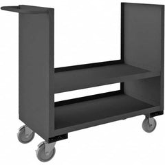 Durham - 1,200 Lb Capacity 2-Shelf 2-Sided Solid Truck - A1 Tooling