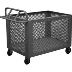 Durham - 1,400 Lb Capacity 1-Shelf 4-Sided Mesh Box Truck - A1 Tooling