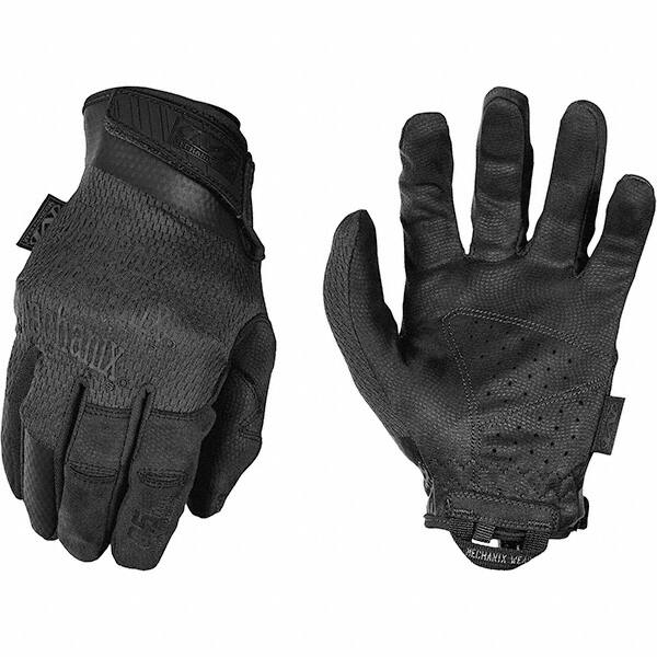 Mechanix Wear - Size M Work Gloves - For Work & Driver, Uncoated, Adjustable Closure Cuff, Full Fingered, Black, Paired - A1 Tooling