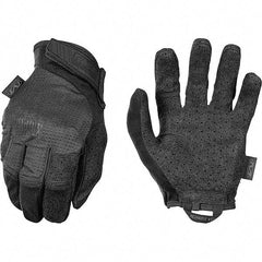 Mechanix Wear - Size L Work Gloves - For Work & Driver, Uncoated, Adjustable Closure Cuff, Full Fingered, Black, Paired - A1 Tooling