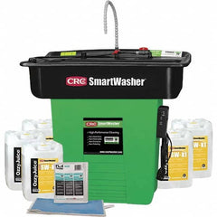 CRC - 25 Gal Free Standing Water-Based Mobile Parts Washer Kit - A1 Tooling