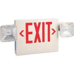 PRO-SOURCE - Combination Exit Signs Mounting Type: Ceiling Mount; Wall Mount Number of Faces: 1 - A1 Tooling