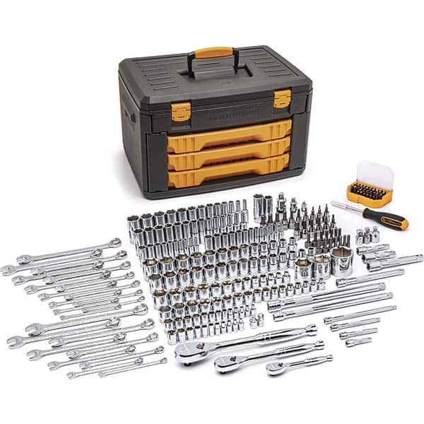 GEARWRENCH - Combination Hand Tool Sets Tool Type: Master Mechanics Tool Set Number of Pieces: 243 - A1 Tooling