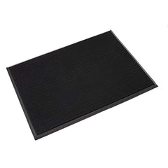 Crown Matting - Clean Room Matting; Surface Material: SBR Rubber; Rubber ; Length (Inch): 32 ; Thickness (Inch): 5/8 ; Layers per Mat: 1 ; Color: Black ; Base Material: SBR Rubber - Exact Industrial Supply