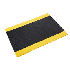 Crown Matting - Anti-Fatigue Matting; Dry or Wet Environment: Dry ; Length (Feet): 60.000 ; Width (Inch): 24 ; Width (Feet): 2.00 ; Thickness (Inch): 3/8 ; Surface Pattern: Pebbled - Exact Industrial Supply