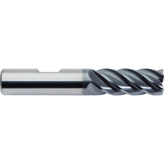 Corner Radius End Mill Head: 1/4″ Radius, 5 Flutes Solid Carbide