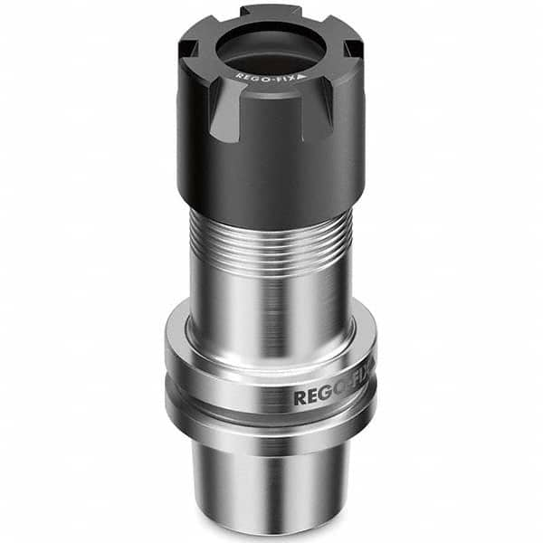 Collet Chuck: 1 to 16 mm Capacity, ER Collet, Hollow Taper Shank 100 mm Projection, 0.003 mm TIR, Balanced to 25,000 RPM, Through Coolant