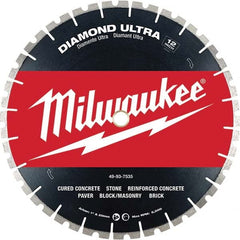 Milwaukee Tool - Wet & Dry-Cut Saw Blades Blade Diameter (Inch): 12 Blade Material: Diamond-Tipped - A1 Tooling