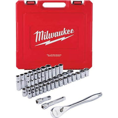 Milwaukee Tool - Socket Sets Measurement Type: Inch/Metric Drive Size: 1/2 - A1 Tooling