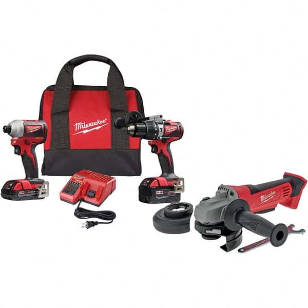 Milwaukee Tool - 18 Volt Cordless Tool Combination Kit - A1 Tooling