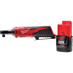 Milwaukee Tool - Cordless Impact Wrenches & Ratchets Voltage: 12.0 Drive Size (Inch): 1/4 - A1 Tooling