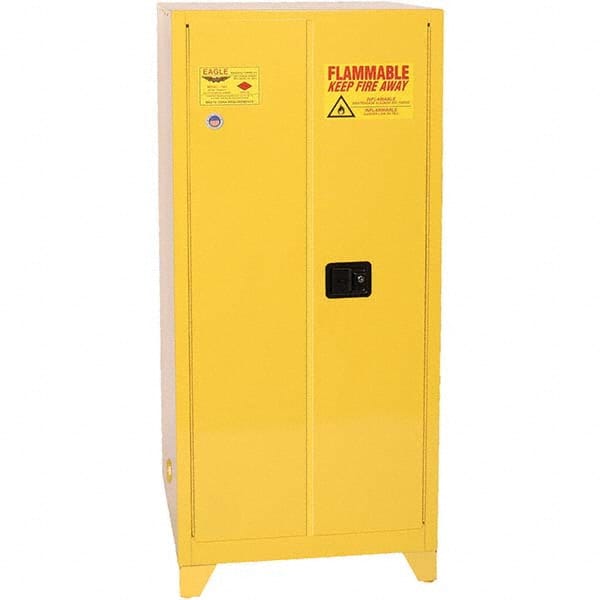 Eagle - Safety Cabinets Hazardous Chemical Type: Flammable and Combustible Liquids Color: Yellow - A1 Tooling