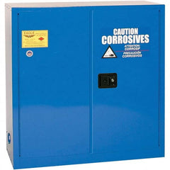 Eagle - Safety Cabinets Hazardous Chemical Type: Corrosive Chemicals Color: Royal Blue - A1 Tooling