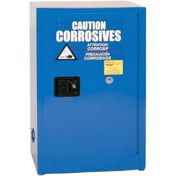 Eagle - Safety Cabinets Hazardous Chemical Type: Corrosive Chemicals Color: Royal Blue - A1 Tooling