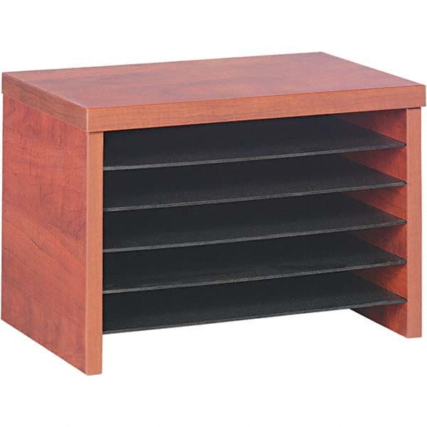 ALERA - Desktop File Organizers Type: Book Shelf Color: Cherry - A1 Tooling