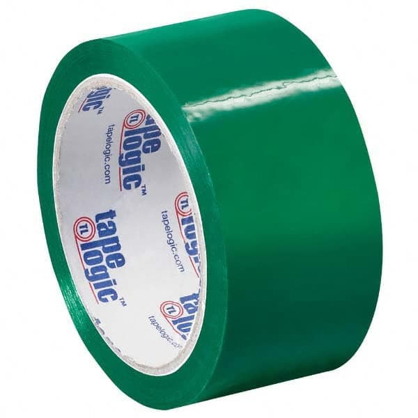 Tape Logic - Pack of (18) 55 Yd Rolls 2" Green Box Sealing & Label Protection Tape - A1 Tooling