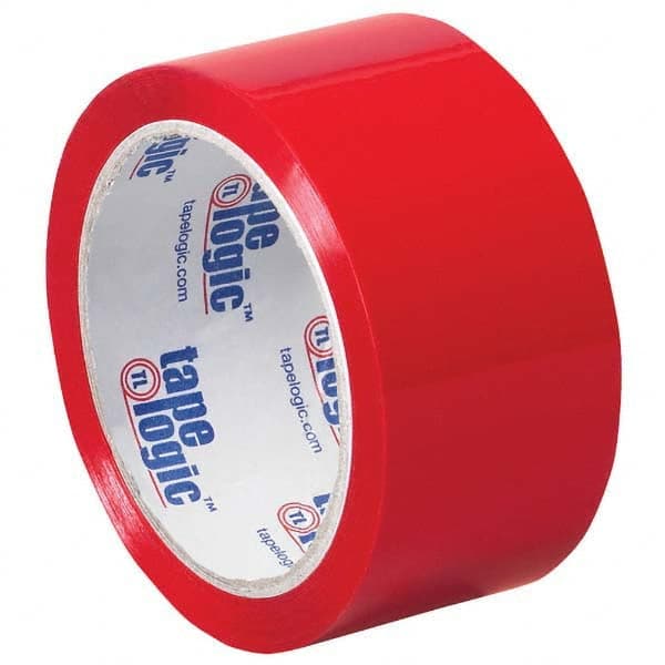 Tape Logic - Pack of (18) 55 Yd Rolls 2" Red Box Sealing & Label Protection Tape - A1 Tooling