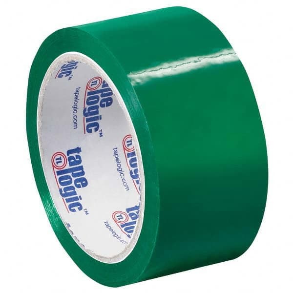 Tape Logic - Pack of (6) 55 Yd Rolls 2" Green Box Sealing & Label Protection Tape - A1 Tooling