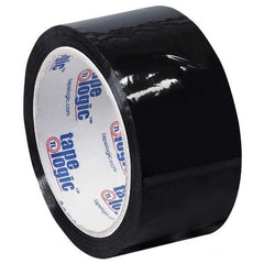 Tape Logic - Pack of (18) 55 Yd Rolls 2" Yd Black Box Sealing & Label Protection Tape - A1 Tooling