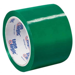 Tape Logic - Pack of (6) 55 Yd Rolls 3" Green Box Sealing & Label Protection Tape - A1 Tooling