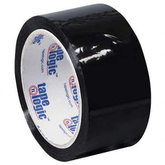 Tape Logic - Pack of (6) 55 Yd Rolls 2" Black Box Sealing & Label Protection Tape - A1 Tooling