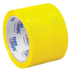 Tape Logic - Pack of (6) 55 Yd Rolls 3" Yellow Box Sealing & Label Protection Tape - A1 Tooling