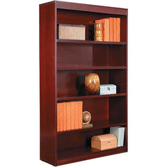 ALERA - Bookcases Height (Inch): 60 Color: Mahogany - A1 Tooling