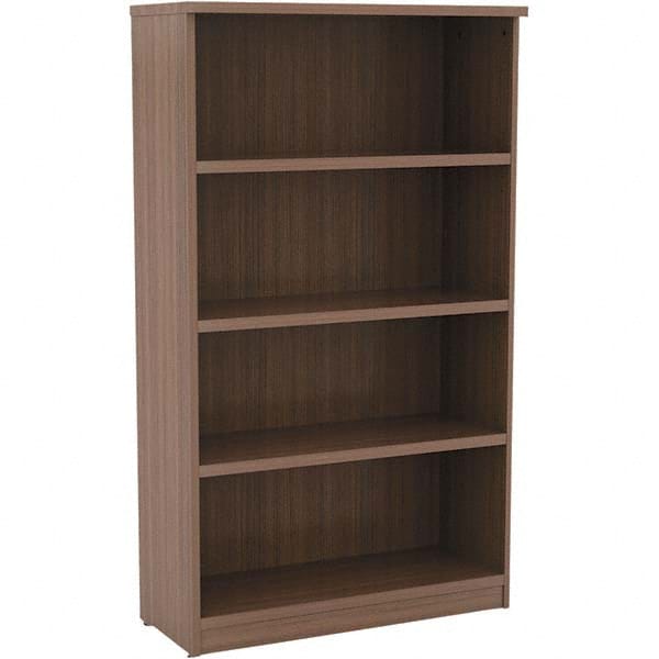 ALERA - Bookcases Height (Inch): 55 Color: Walnut - A1 Tooling