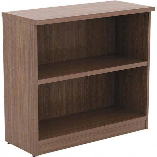 ALERA - Bookcases Height (Inch): 29-1/2 Color: Walnut - A1 Tooling