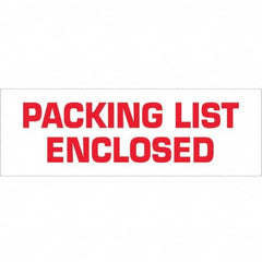 Tape Logic - Shipping & DOT Labels Message Type: Shipping Label Legend: Packing List Enclosed - A1 Tooling