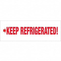 Tape Logic - Shipping & DOT Labels Message Type: Shipping Label Legend: Keep Refrigerated - A1 Tooling