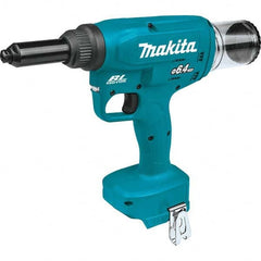 Makita - Cordless Riveters Fastener Type: Cordless Electric Riveter Closed End Rivet Capacity: All up to 1/4 - A1 Tooling