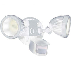 Hubbell Lighting - Motion Sensing Light Fixtures Detection Angle: 180 Number of Heads: 2 - A1 Tooling